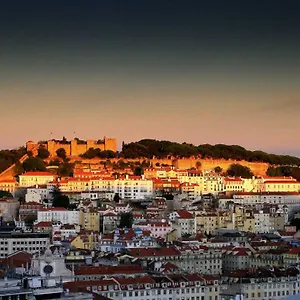 Chiado With View To The Castle Lisboa